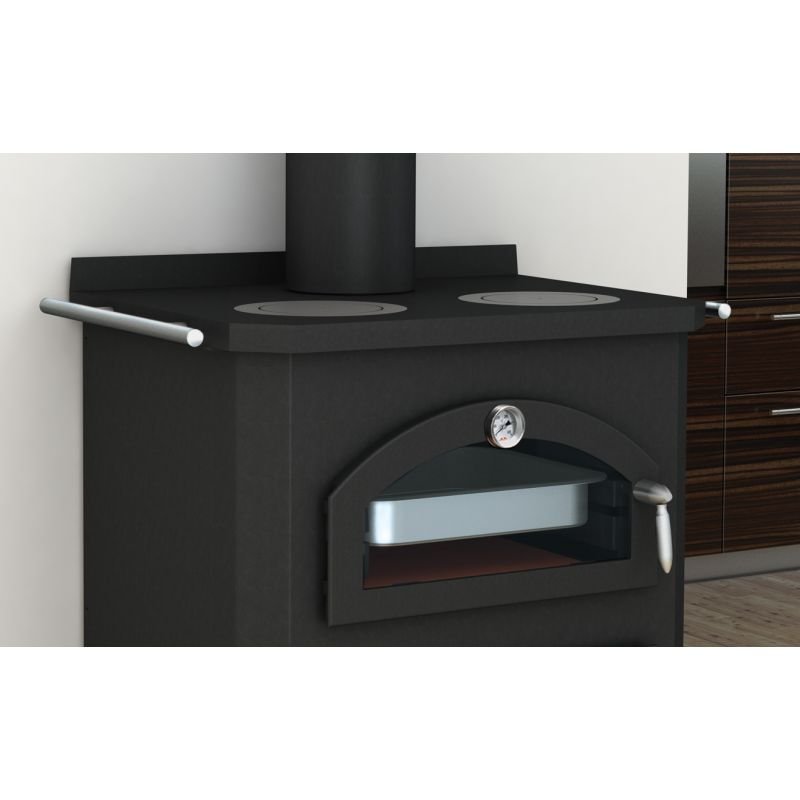 Cuisinière à bois avec four - BRONPI Monza 14 kW – Image 7