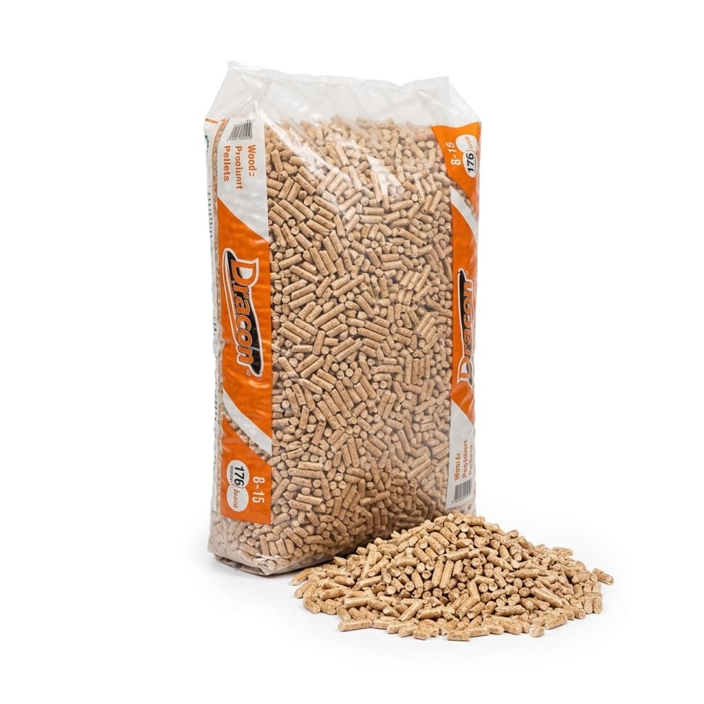 BoisPasCher — Granulés Dragon ENplus A1 Palette 65 Sacs Économique