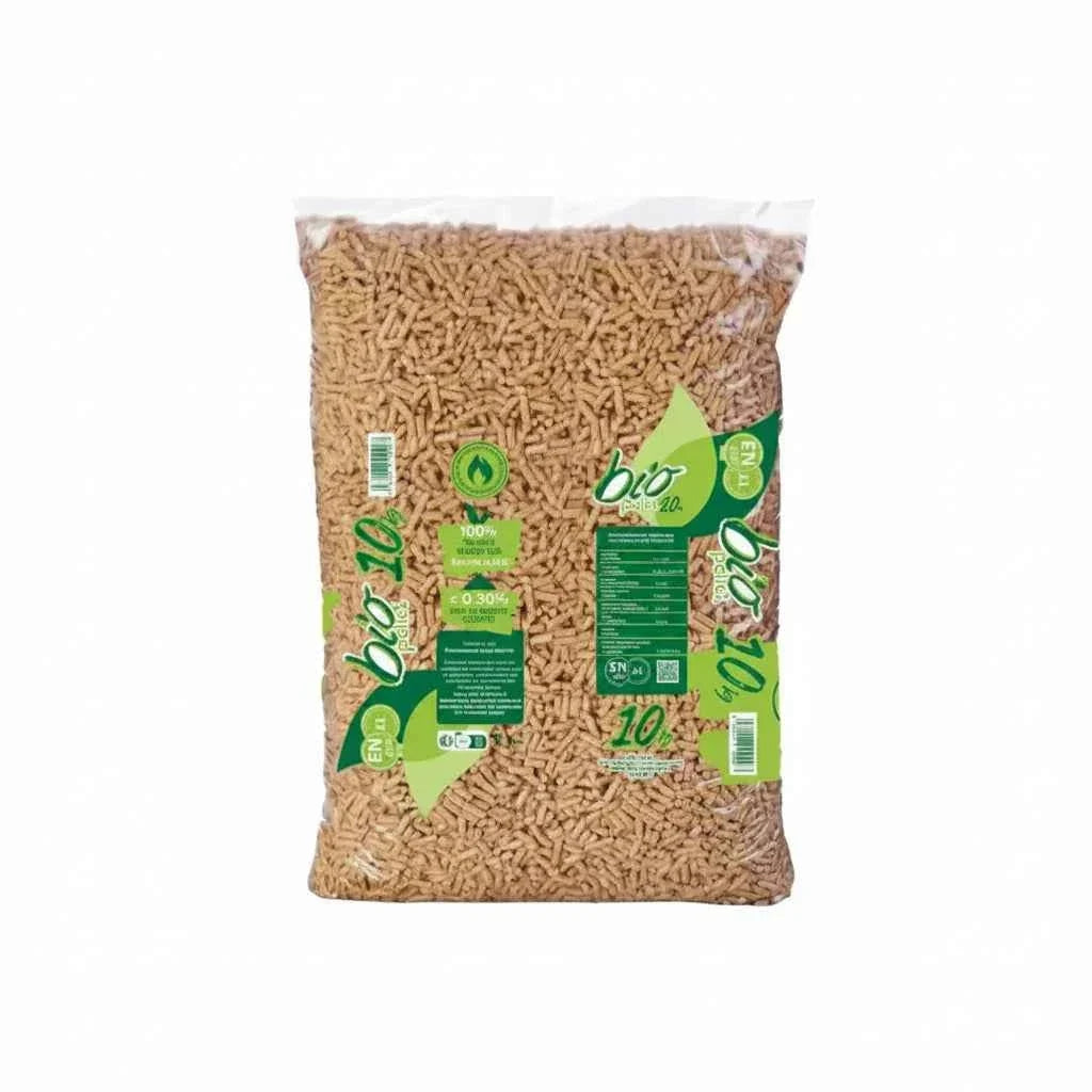 Granulés de Bois  EnPlus A1 – 100 % Résineux – Palette 1120 kg (112 sacs de 10 kg
