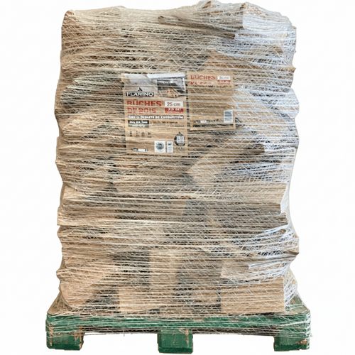 Bois de Chauffage 50 cm Ballot 2 m³ Bois Durs Secs