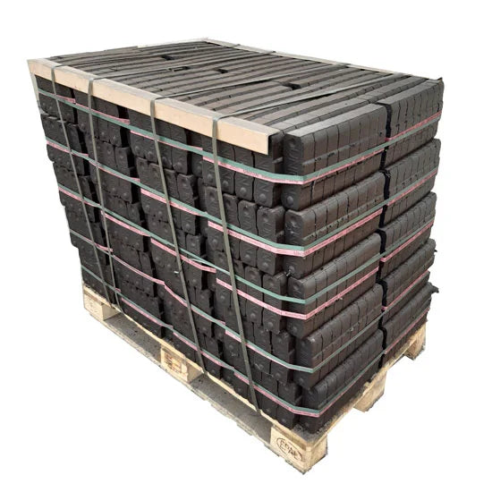 Briquettes de lignite palette de 1 T (40 paquets de 25 kg) – Image 1