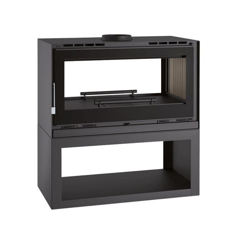 Poêle à bois 2 vitres - FIREMATIC Ottawa - S 12.6 kW – Image 2