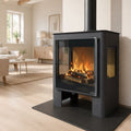 Poêle à bois 3 vitres raccordable - BRONPI Loreto 10 kW – Image 1