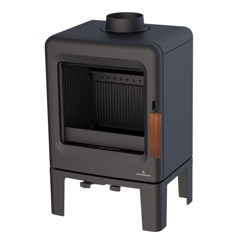 Poêle à bois BRONPI Lira étanche en fonte - 5 kW – Image 4